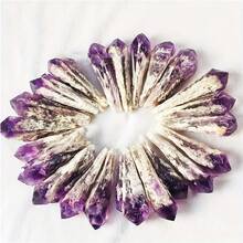1.97-3.15 Inch Natural Uruguayan Amethyst Quartz Scepter Single Point Wand, Handmade Amethyst Mineral Crystal Home Decor - Purple - View 6