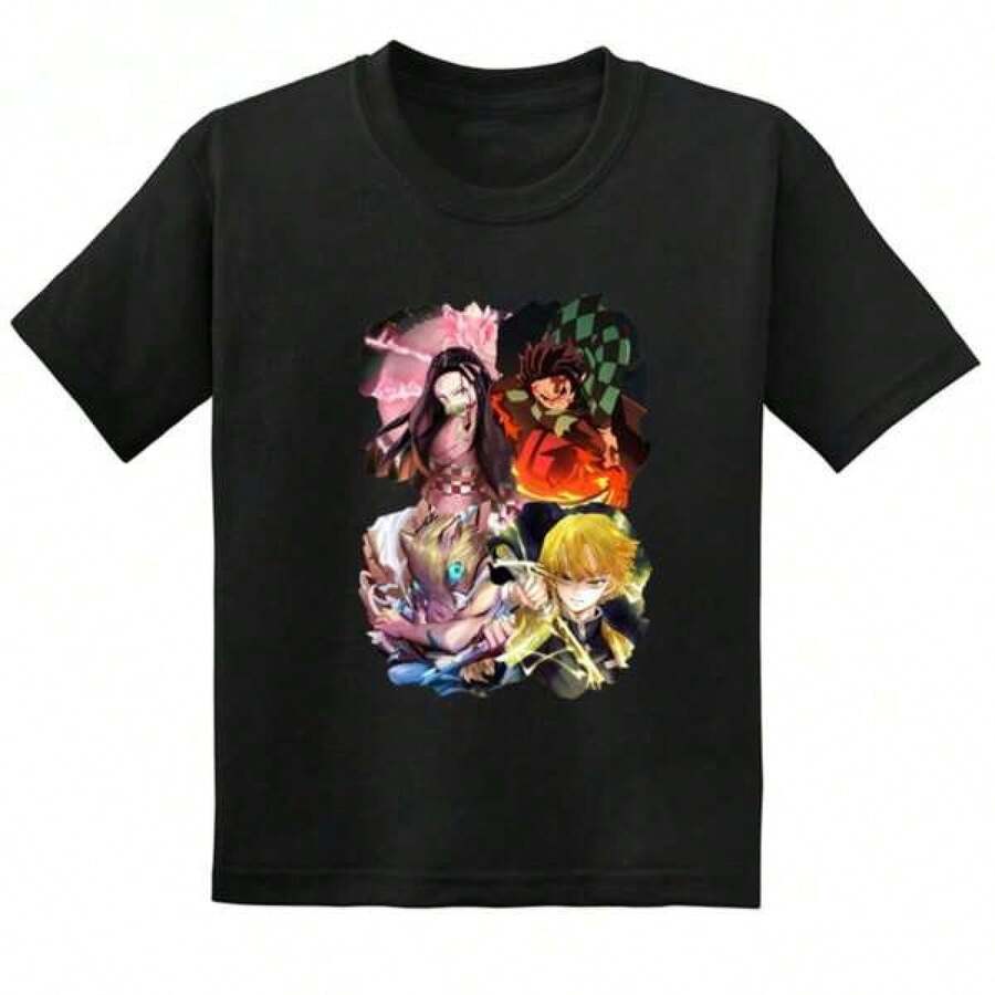 Men Outdoor Tees & Tanks - Black - View 1