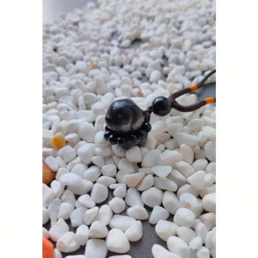 Collar ajustable pulgadas vidrio empoderamiento protección mujeres hombres collares bohemios moda lindos regalos joyería mejores amigos - Perro con collar - Ver 1