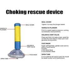 Dispositivo De Rescate por Asfixia para Y Adultos con 2 Dispositivo Antiasfixia Dispositivo De Emergencia por Asfixia Kit para El Hogar, Kids,Air Safe Asfixia,Dispositivo Anti atragantamiento - / - Ver 2