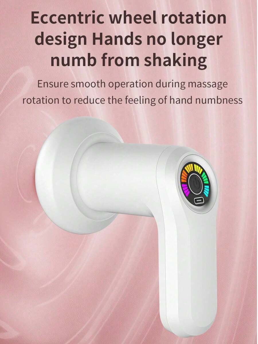 五头手持按摩器，腹部、腰部、腿部、手臂、臀部按摩器，多功能振动按摩器，适用于全身，是居家健身和送礼的理想选择。