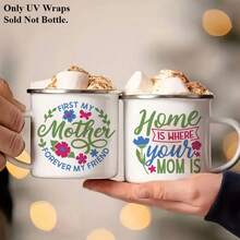 Bộ 12 miếng dán hình trái tim và hoa, thiết kế "BEST MOM" (Mẹ yêu quý nhất) nhân Ngày của Mẹ, decal chuyển nhiệt UV DTF, với họa tiết hoa nhiều màu sắc và khả năng chống trầy xước 3D, decal vinyl, thích hợp dán lên cốc thủy tinh, ly, tủ lạnh - Decal chất lượng cao, nhãn dán nghệ thuật DIY. - Nhiều màu - Xem 8