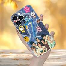 With BT21 Characters And The Number Seven. This Stylish Phone Case Is Compatible With  16, 15, 14 Pro Max, 13, 12, 11, XR, And XS Plus Models. Made Of TPU Silicone, It Offers Shock And Drop Protection And A Superior Feel. It's An Ideal Gift For Family, Friends, And Loved Ones, And A Perfect Choice For Christmas,Fundas,Funda,Phone Case  17, 17 Pro Case,Case  17 Pro,Fundas Para ,Funda De ,Quick Ship Items,Phone Case, Case,Phone Cases, 15 Case - 無色 - 查看 6