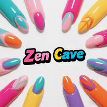 3D Black Nude Lace Bow Press-On Nails, Pearl Trim Decor, Handmade Retro Elegant Luxe Nail Tips - 黑色 - 查看 3