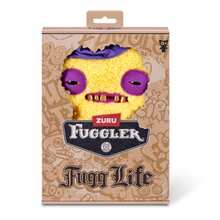 Spin Master Fuggler 新款 9 英寸毛绒玩具，Fugg Life 系列，滑稽丑陋的怪物毛绒玩具，长着类似人类的牙齿，Sir Splodge A Lot/Squidge/Sasquoosh，适合青少年、成人和怪异玩具爱好者的古怪收藏毛绒玩具 - 魷魚(黃色) - 查看 6