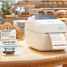 NIIMBOT K3 Label Printer White 3 Inch Desktop Label Maker With High-Speed,Bluetooth Connection For Small Business And Home Office - EU C Type Plug(220-240V) - View 8