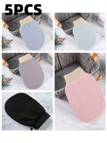 1pc Deep Exfoliating Hand Gloves, Smooth & Radiant - Body Scrub Bath - Cleanses & Removes Dead Skin - Gentle Yet Effective Exfoliating Gloves, Visibly Removes Dead Skin - Multicolor - View 17