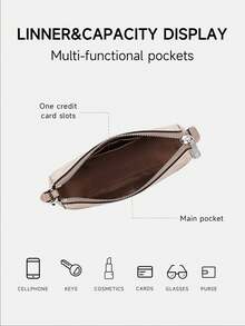 Coach Nolita 19 Mahjong Wallet Bag Shoulder Bags For Women Purses Small Handbag Clutch Bag - Sand and Pink - View 5