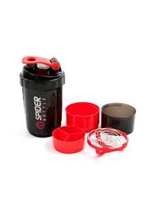 1 bình nước thể thao, cốc lắc 3 lớp dùng cho bột protein ở nhiệt độ thấp, thích hợp cho tập luyện thể dục, du lịch ngoài trời và làm quà tặng, quà sinh nhật. - Nhiều màu - Xem 8