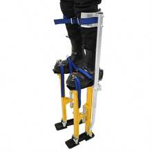 24-40 Inch Yellow Aluminum Drywall Stilts Tool For Painting Painter Taping - default - View 5