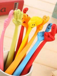 1-40支装柔性圆珠笔 - 可弯曲趣味书写玩具，适合作为派对礼品、学校活动、嘉年华奖品、生日礼物、课堂奖励和独特的办公桌装饰（颜色随机） - 多色 - 查看 7