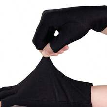 女士半指骑行/驾驶手套，轻便透气纯色触屏手套，防滑，防紫外线，春夏款