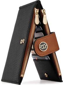 Long Wallets - 1-black+Brown - View 11