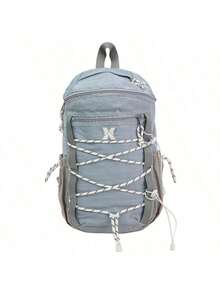 时尚女士休闲背包 - 适合校园、旅行和户外探险 | 轻便、大容量、时尚，适合徒步、露营、骑行、假日远足，值得拥有的背包 - 彩色 - 查看 15