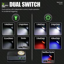 1 Đèn pin đội đầu LED sạc lại được - Siêu sáng, nhiều chế độ chiếu sáng, có nam châm, đèn đội đầu có thể điều chỉnh, thích hợp cho hoạt động ngoài trời, cắm trại, làm quà tặng. - Nhiều màu - Xem 5