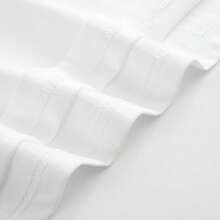 Camiseta de manga corta para hombre/mujer: algodón cómodo, cuello redondo, estampados creativos con letras o dibujos graciosos - Blanco 32 - Ver 4