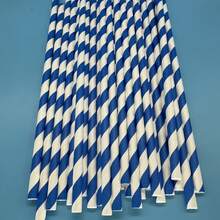 25pcs/100pcs Multicolor Mixed Red Color Paper Straws, Disposable Paper Straws With Various Patterns, 100pcs Set, Suitable For Holidays, Parties, Wedding, Anniversary, Decorative Straws For Beverages Like Milk Tea, Coffee, Juice