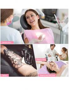 Engångsbordsmattor för nagelkonst, vattentäta dukar med nagelklistermärken, 20 stycken per förpackning. Rosa vikbara nagelmattor i tre lager, lämpliga för nagelsalonger (rosa), nageltillbehör, nagelverktyg, skolstartssäsongen, nagelkonst, nagelverktyg - Rosa - Visa 8