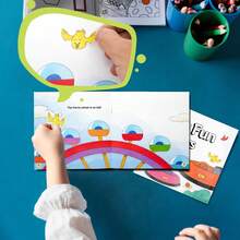 游乐园贴纸场景——游乐设施、门票和小吃，以及物品放置挑战 - Amusement Park - 查看 7