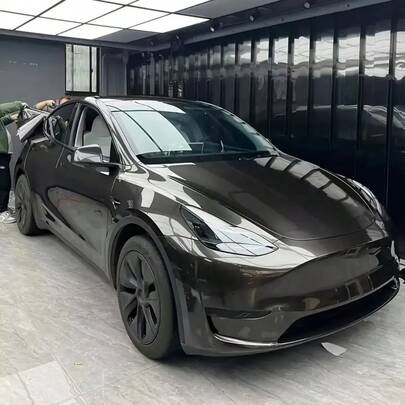 1 Roll Liquid Metal Silver Car Wrap Vinyl Film, Suitable For Car & Motorcycle Customization