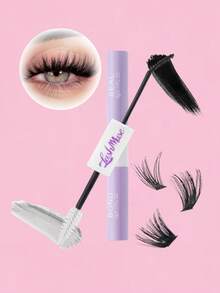 640PCS Cluster Lash Extension Kit – 50D/60D/80D/100D Mixed Volume Faux Mink Lashes, 0.31-0.63inch Soft Fluffy Wispy Individual Lashes, Handmade Natural To Dramatic Cat Eye Look, 0.07mm Lightweight Reusable False Eyelashes With Lash Glue, Precision Tweezer & Lash Brush, Beginner-Friendly DIY Lash Kit, Perfect For Daily Makeup, Wedding, Party, Travel, Cosplay, Night Out, And Holiday Gifts For Christmas, Valentine's, Halloween, Thanksgiving, Easter & Mother's Day - Màu tím - Xem 9