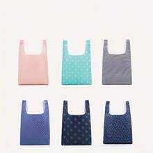 Enlarged Foldable Shopping Bag, Portable And Storable Bag, Hand-Held Bag - Multicolor - View 3