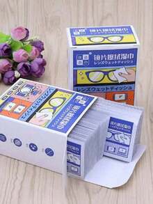 100pcs Compact Wet Wipes, Suitable For Cleaning Glasses, Phones And Various Screens, Essential For Business Trips And Travel! - Multicolor - View 8