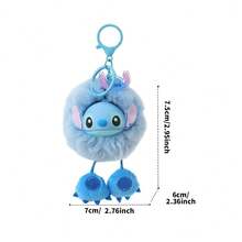 Miniso Mặt dây chuyền hạt cườm hình quả cầu Stitch của Disney, mặt dây chuyền hình quả cầu tròn Stitch và mặt dây chuyền hình quả cầu tròn Lotso, nhẹ, dễ mang theo, dễ treo, phụ kiện hàng ngày dễ phối đồ, món quà bất ngờ ngọt ngào dành cho người hâm mộ, chất liệu polyester (1 chiếc) - Nhiều màu - Xem 6