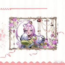 1张山海景拟人化亚克力透明卡片，完美礼物，生日礼物，圣诞礼物，万圣节配饰 - 彩色 - 查看 8