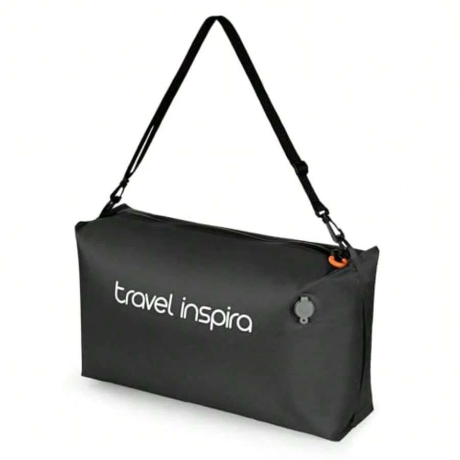 CYPNTravel Inspira Bolsa de Vacío para Viaje Correa Ajustable para Mochila Compresión Reutilizable IP67 Impermeable Ahorra Espacio en Maletas/Mochilas Gris 2 Pieza + BombaFashion - 226999797 - Ver 1