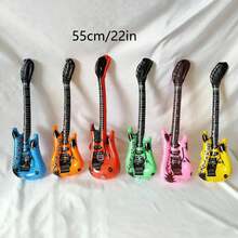 Microfone Inflável de Estrela do Rock - Guitarra Inflável Acessório de Foto, Adequado para Temas de Concerto, Despedidas de Solteiro, Várias Reuniões, Acessórios Infláveis para Festa, Suprimentos para Festa, Ideal para Reuniões em Grupo, Cor Aleatória - Instrumento Musical Inflável, Brinquedo Inusitado, Acessório de Foto para Festa, Adequado para Karaokê e Home KTV, Acessório de Microfone, Perfeito para Festas de Aniversário, Festas de Casamento, Ano Novo, Natal e Despedidas de Solteiro - Multicolorido - Visão 12