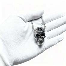 Collar cruz hombre colgante cruz acero inoxidable hombre joyería masculina - como en la foto - Ver 5