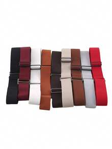 Stretch Invisible Belt Simple Lazy Belt Fat Fat Elastic Belt Buckle-Free Elastic Belt - Multicolor - View 6