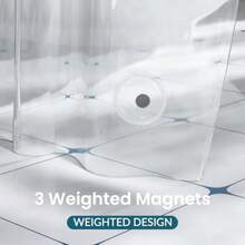 Clear Shower Curtain Liner Clear Sower Curtain Liner Plastic Sower Liner PEVA 72 X 72 Ligweig Of Sower Curtains  Batroom Wit S And Rustproof Gromme - Trong sáng - Xem 6