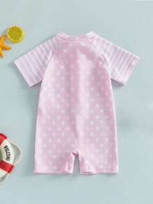 Baby Girls Beachwear - 粉色 - 查看 4