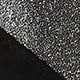 Acabado estrellado negro hueco (cierre de diamantes de imitación)