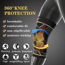 Copper Knee Braces With Strap For Knee Pain Women And Men(2 Pack), Knee Compression Sleeve For Arthritis, ACL, Meniscus Tear, Joint Pain Relief, Knee Support For Working, Running, Weightlifting - màu đen - Xem 3