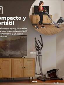 S un ny H eal th & F itn ess Legacy Stepper Elliptical Machine, Full Body Trainer with Hyper-Quiet Magnetic Belt Drive, Optional SunnyFit App Connection - Gris - Ver 2