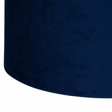 Parrot - Velvet Blue Parrot Design 30cm Pendant Or Table Lamp Shade - Blue - View 4