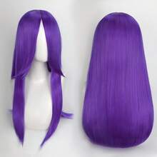 Karida 60cm/24inch Extra Long Straight Synthetic Hair Wig With Bangs, Colorful, Suitable For Daily Use, Cosplay, Halloween, Christmas, St. Patrick's Day And Other Costume Parties - Multicolor - View 70