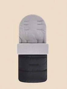 1pc Baby Stroller Foot Cover, Warm Lining, Windproof & Waterproof Outer Layer, All-Round Protection For Baby, Suitable For Various Strollers, Multiple Colors Available, Baby Supplies, Baby Car Seat, Autumn/Winter Stroller Foot Cover Pad - Multicolor - View 9