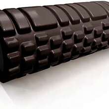 Hirola Rodillo de Espuma de Alta Densidad, Rodillo para Masaje y Relajacin Muscular, Para Liberacin de Puntos Miofascial. Ideal para Terapia Fsica, Yoga, Pilates, Estiramientos y Ejercicios de Ncleo. () - negro1 - Ver 3