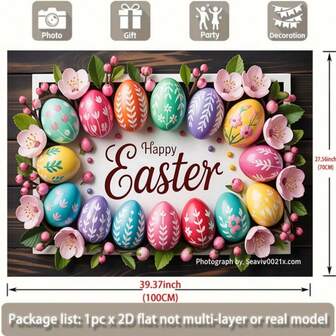 Fondo de fiesta colorido, adecuado para ocasiones festivas, familias, jardines, estudios y actividades al aire libre con varios tamaños y estilos para elegir.