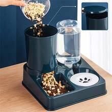 Cat Bowl, Water Bowl, Food Bowl, Cat Food Bowl, Dog Bowl, Pet Feeder, Pet Supplies - 1.5L Grain - 1L Water - View 4