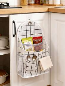 1 Bolsa colgante de tela multicapa, bolsa de almacenamiento para artículos diversos que se cuelga en la puerta, decoración de dormitorios, decoraciones festivas para habitaciones, muebles para el hogar, organización del dormitorio, soluciones de almacenamiento para el hogar. Bolsa de almacenamiento para zapatos con 24/28 compartimentos. Bolsa colgante para la puerta trasera que ahorra espacio. Bolsa de tela para guardar artículos diversos, adecuada para pequeñas empresas/tiendas/minoristas. Artículos decorativos, decoraciones festivas, detalles decorativos para habitaciones, decoración del hogar, organización del dormitorio, estantes de almacenamiento, almacenamiento doméstico.  Traducción realizada con la versión gratuita del traductor DeepL.com - A cuadros - Ver 1