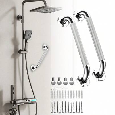 Rutschfester Edelstahl Badhandlauf Sicherheitshandgriff Für Dusche & Bad