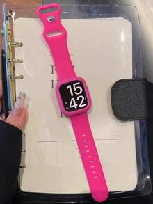 Smart Watch Strap - Hot Pink - View 2