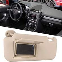 Headerbs Parasol para Automvil, PVC Prctico Lado Izquierdo del Conductor Gris Antidesgaste Visera Parasol de Alta Dureza con Reemplazo de Espejo de Vanidad para Corolla 2014 a 2019 - como se muestra en la figura - Ver 5