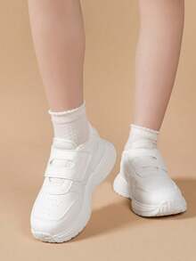 2025 New Children's Fashion Sports Shoes, Casual Sports Shoes With Fashionable Printed Color Blocks, School Sports Shoes, All-Season Sports Shoes