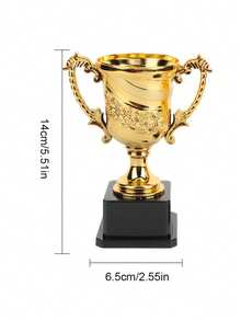 Customizable Gold Trophy - Personalized Award Medal Trophy, Gold Trophy, Sports Trophy, Sports Gift, Customized Trophy, Suitable For Award Ceremonies, Competitions, Offices, Schools And Other Occasions